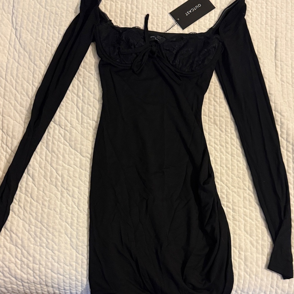 Outcast Black Long Sleeve Dress